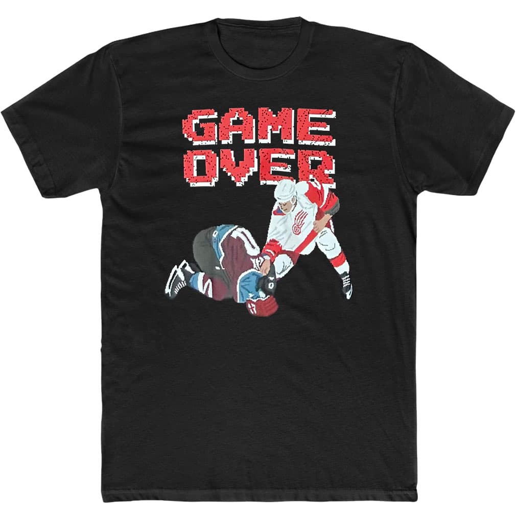 Darren Mccarty Beating Up Claude Lemieux Game Over Hoodie