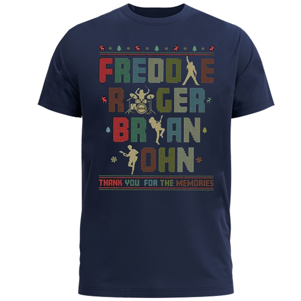 Freddie Mercury Roger Taylor Brian May John Deacon T-Shirt