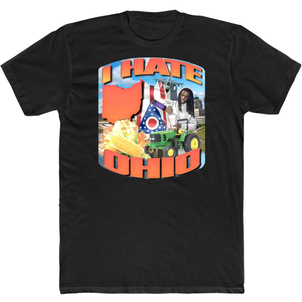 I Hate Ohio Crappy Worldwide T-Shirt