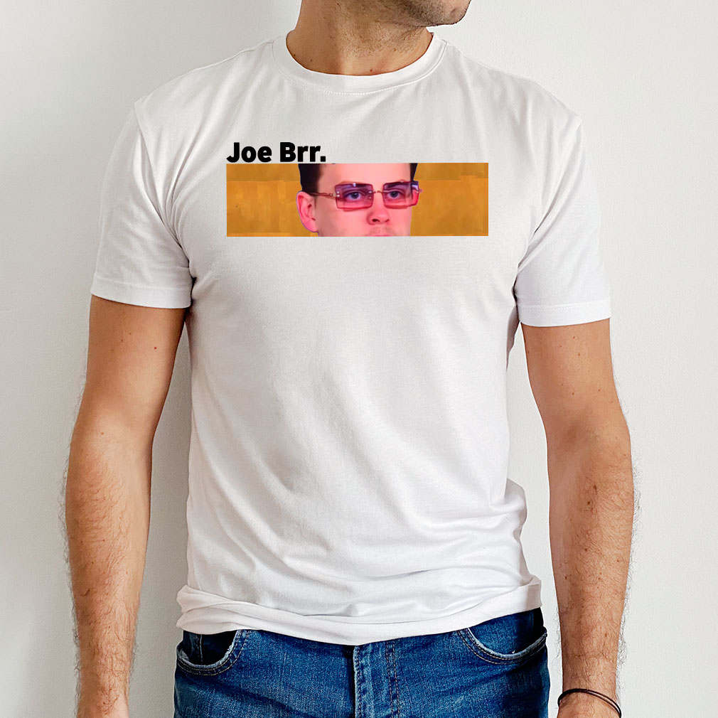 Joe Brr Joey Warhol Joe Burrow's Press Conference T-Shirt