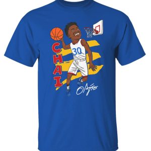 Jordan Betts Ochai Agbaji 30 Kansas Jayhawks Basketball T-Shirt