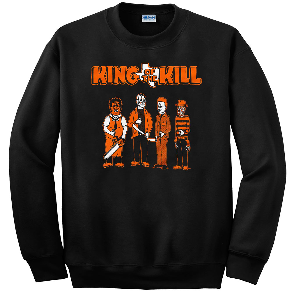 King Of The Kill Texas Halloween Characters Sweatshirt