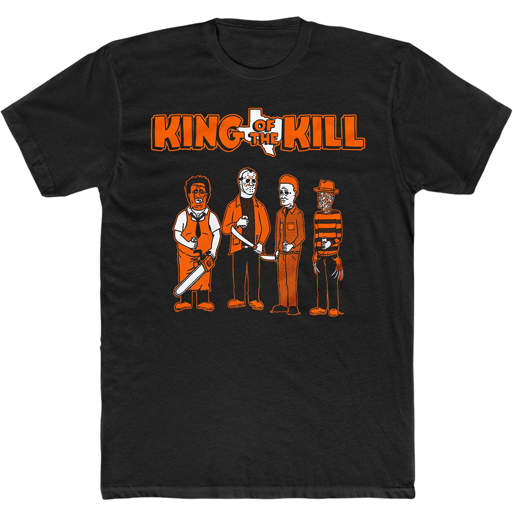 King Of The Kill Texas Halloween Characters T-Shirt