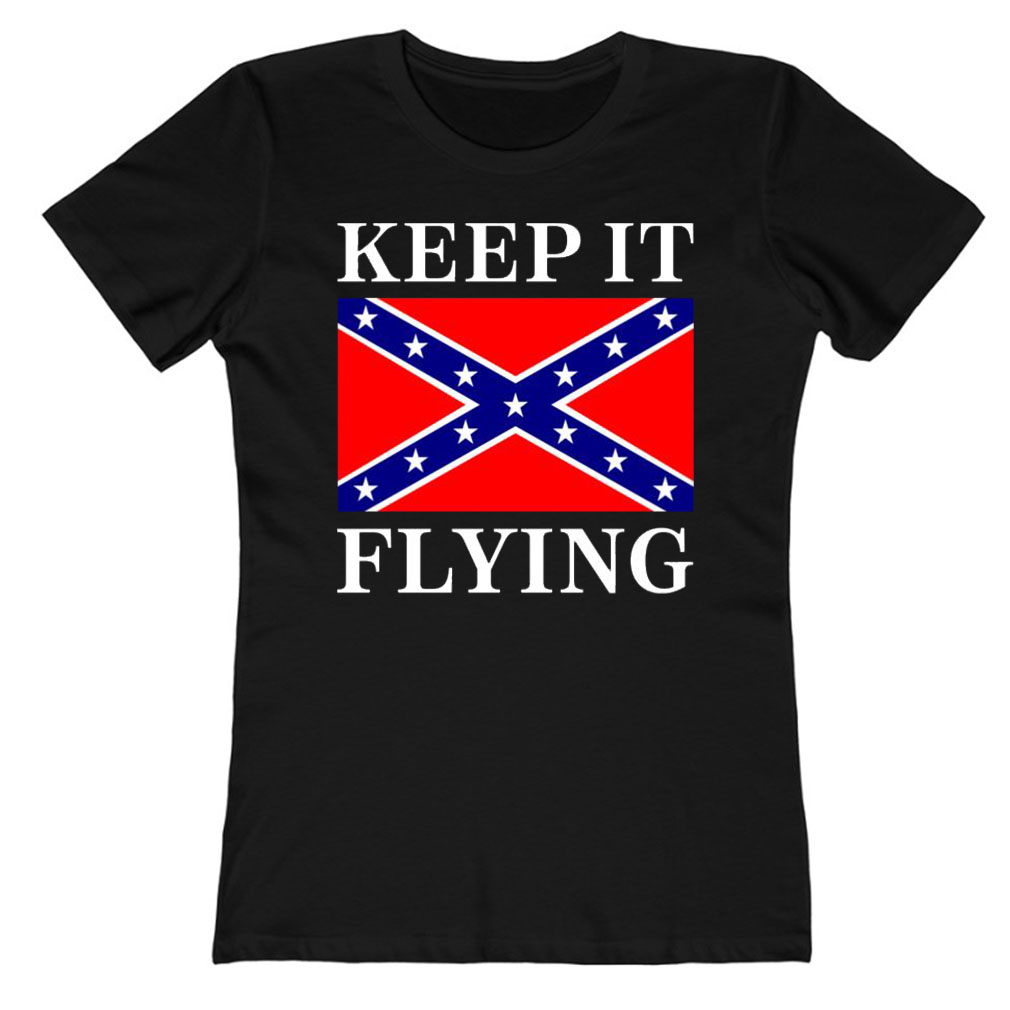 NRA Dixie Land Keep It Flying The Good Liars Ladies T-Shirt