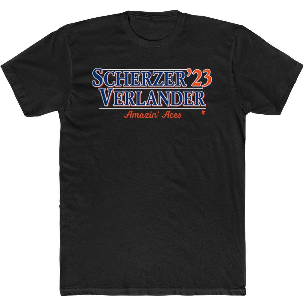 Scherzer Verlander 23 Amazin Aces T-Shirt