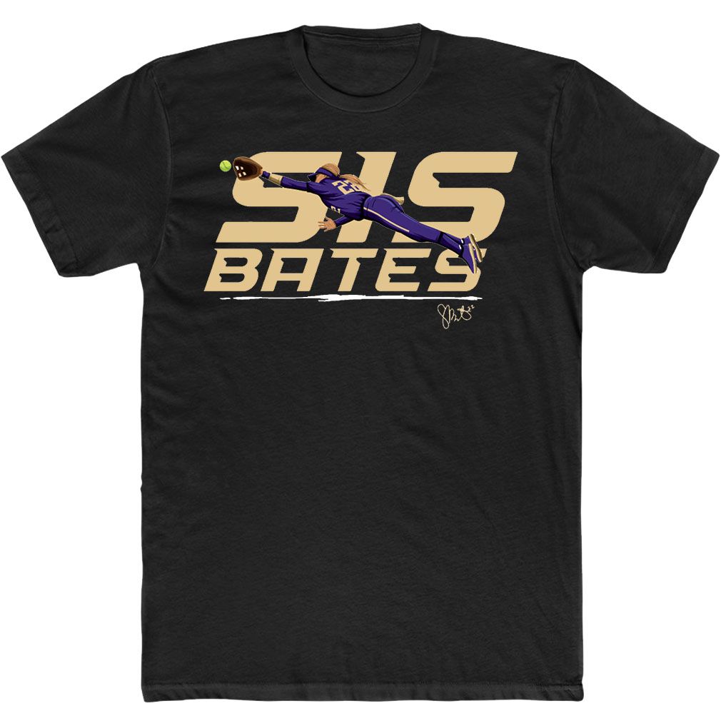 Sis Bates X The Players Trunk Nicole Sis Bates Washington Huskies T-Shirt