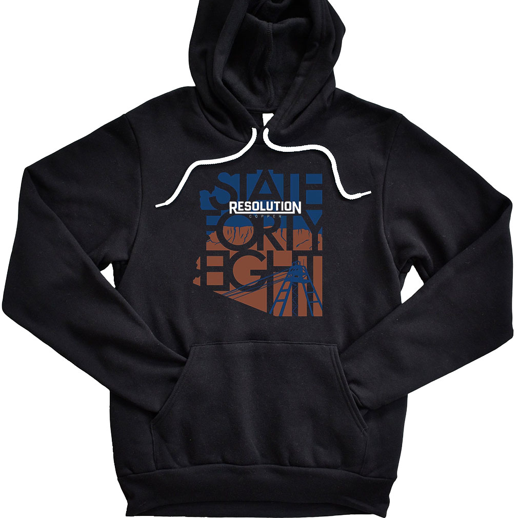 State Forty Eight Resolution Copper Hoodie