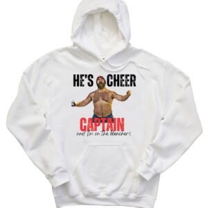 Jason Kelce He's Cheer Captain And I'm On The Bleachers Hoodie