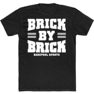 Roll Tide Willie Brick By Brick Barstools T-Shirt