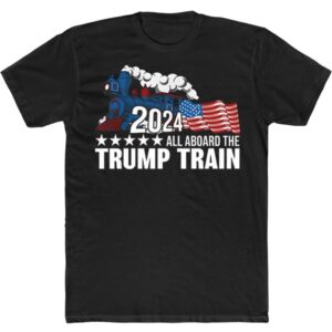 Trump 2024 All Aboard The Trump Train 2024 T-Shirt
