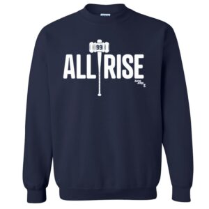 Aaron Judge All Rise New York Baseball Sweatshirt