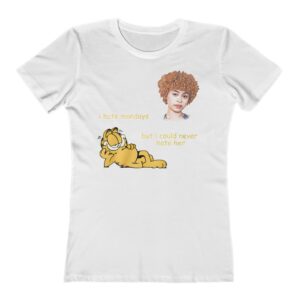 Garfield I Hate Mondays But I Could Never Hate Her Ice Spice Ladies T Shirt