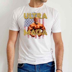 Trump Muscular Body Ultra Maga America Flag Trump 2024 Sweatshirt 1 Trump Muscular Body Ultra Maga America Flag Trump 2024 T Shirt