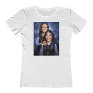Angel Reese Kamilla Cardoso Step Sisters Ladies T-Shirt