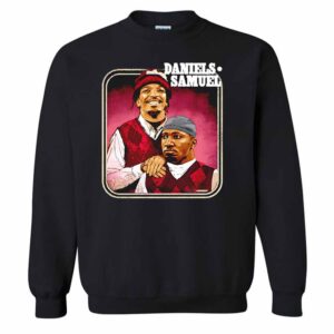 Jayden Daniels And Deebo Samuel Washington Step Brothers T-Shirt 2 Jayden Daniels and Deebo Samuel Washington Step Brothers Sweatshirt